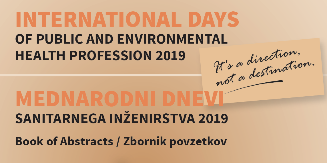 Dnevi sanitarnega inženirstva 2019 Dnevi sanitarnega inženirstva 2019