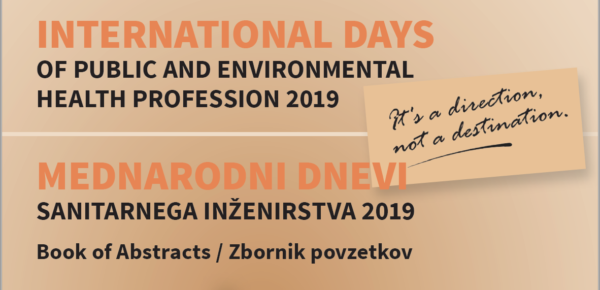 Dnevi sanitarnega inženirstva 2019
