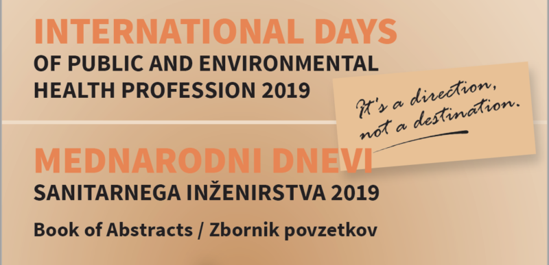 Dnevi sanitarnega inženirstva 2019