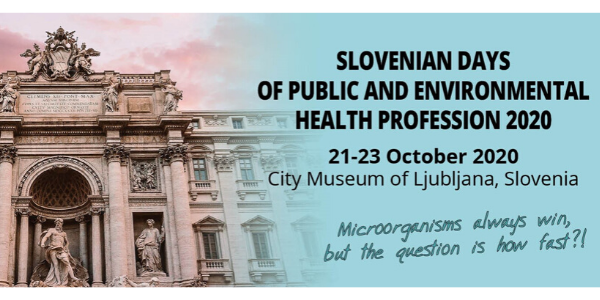 Slovenski dnevi sanitarnega inženirstva 2020 Slovenski dnevi sanitarnega inženirstva 2020